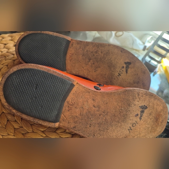 Vintage 70's Rare Handmade Leather Shoes By Small Shoemaker In New Hampshire 7.5 - Picture 7 of 7